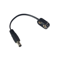Guitar Effect Pedal 9V Battery Clip Cable, DC Male Power Supply Adapter