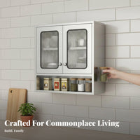Kitchen Hanging unit Space-Saving mounted Cabinet adaptable Simple Design for Laundry Room
