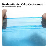 Diaper Pail Refill Bag Thickened Continuous Diaper Disposal Bag Nappy Bin Liner Refill Large Capacity Baby Care Supply for Home