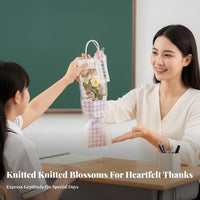 Knitted Sunburst bloom Arrangement Creative Gift Artificial arrangement Long-Lasting