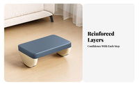 under-table Footrest Improves Posture Foot Stool Easy Assembly for Gaming Setup