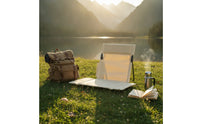 Lightweight Folding Camping Chair Compact Camping Chair with Backrest Cushioned Furniture Collapsible for Campers, Anglers, Picnics