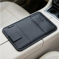 Car Sun Visor Organizer Universal Visor Document and Card Holder Unobstructed View Sunglasses Holder