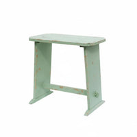 Distressed Finish Heart Cutout Pedestal Rustic Farmhouse design Plant Stand Natural Wood Grain Garden Accessory sturdy Construction for Gardeners, Home Decorators, Hobbyists, Balcony, Windowsill, Living Room, Entrypath