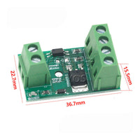 PWM Driver Module Optocoupler Isolation MOSFET Driver Board MOSFET Trigger Module Wide Voltage Range Electronic Component