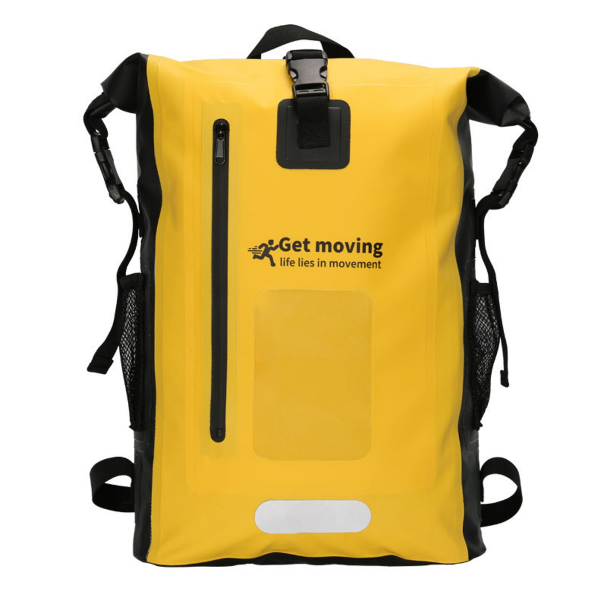 Waterproof Backpack with Window Reflective Dry Bag with Shoulder Straps Lightweight Daypack for , Travel, Hiking