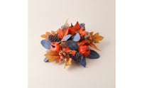 Candle Circlet Autumn Table Wreath Rustic for Mantel