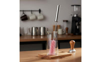 Silicone Bottle Brush Scratch Semi-Automatic Bottle Cleaner Easy to Clean Long Handle Cup Scrubber for Infants, Kitchen