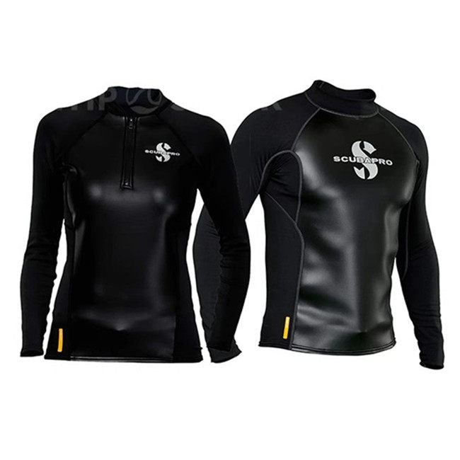 Scubapro THERMAL 1mm潜水衣技潜短裤口袋长袖带兜长裤分体潜水服