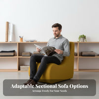 Undulating Sofa Wave-Shaped business-grade Furniture Nordic and aesthetic Lounge Seating for Interior Designers, curvedhitects, Library, Office Lobby, Art Gallery