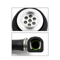 Oil Catch Can Set with Hoses Adjustable Oil Separator Tank Billet Aluminum Car Part for Engine Bay