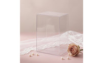 Clear Acrylic Display Box Guarding Dustproof Acrylic Box Removable Lid Stuffed Doll Display Case