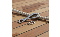 Coiled-Loaded Stainless Steel Release Hook Rust Resistant Quick Release Hook Heavy-Duty Marine Hardware Long-Lasting for Boating, Sailing