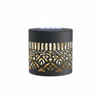 Waterproof Solar Mandala Light Metal Body Mandala Wall Lantern Energy Saving Solar Wall Lamp Automatic on at Night for Homeowners, Villa, Garden, Yard