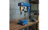 Bench Drill Press Multi-Functional Benchtop Drill Press High Precision Machine for Metalworkers, DIY Enthusiasts, Industrial, Garage