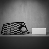 Front Fog Light Cover Gloss Front Fog Light Grille Sporty Upgrade for Car Enthusiasts