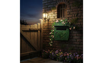 Waterproof European Design Mailbox Long-Lasting Decorative Iron Mailbox Heavy Duty Vintage Design Postbox Versatile Functionality for Garden