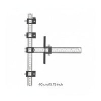 Precise Positioning Cabinet Handle Installation Jig High Precision Drawer Pull Installation Jig Multi-Functional for Carpenters, Woodworking