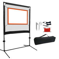 Metal Frame Portable Badminton Practice Net Ground Stakes Included Badminton Target Net