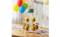 Acrylic Cake Effortless to Assemble to Assemble Multi-Tier Dessert Stand Polished Edges Acrylic Cupcake Stand Dessert Makers