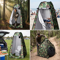 Portable Pop-Up Privacy Tent for Outdoor Camping, Shower, Changing Room, and Toilet