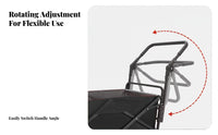 Comfort Grip Folding Wagon Push Handle Detachable Adjustable Wagon Push Handle Quick Release for DIY Enthusiasts
