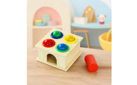 Wooden Pounding Toy Classic Wooden Mallet Compact for Infants