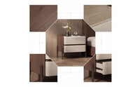 Bedside Cabinet with Drawers Modern Nightstand with Drawers Solid Wood Bedside Table for Bedroom