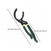 gas Filter Wrench Slip-Joint Removal Pliers Reach for Mechanics, Home Mechanics, Workshop