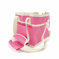 Oxford Cloth Square Bottle Carrier Structured Base Insulated Water Bottle Bag Reinforced Seams