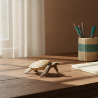 Sea Turtle Model Realistic Sea Turtle Figure Miniature Toy for Desk Decor