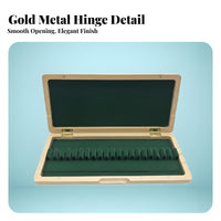 Compact and Portable Oboe Mouthpiece Case Moisture-Proof Maple Wood Mouthpiece Box Ventilated Design for Oboists, Musicians, Travel