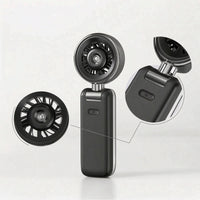 Rechargeable 5-Speed Spray Fan Cordless Handheld Misting Fan Compact Mini for Travelers