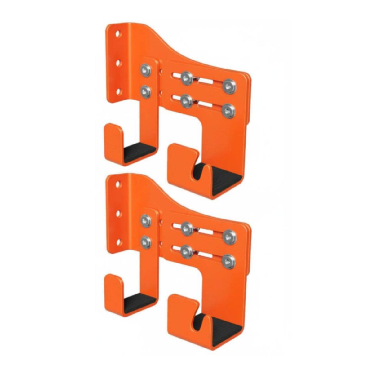 2 Pieces Logging Tool Wall Storage Space-Saving Logging Tool Hook Rack Heavy-Duty Organization System for Shed, Outdoor