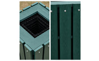 Outdoor Golf Club Washer with Brush Slatted Golf Club Washer Low-Maintenance Long-Lasting for Clubhouse