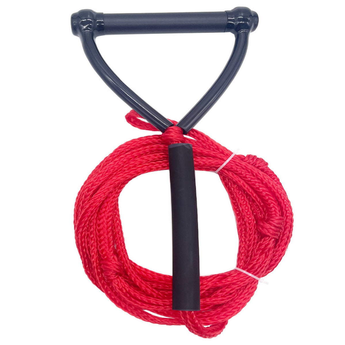 Coiled Tow Rope with Handle Tangletangle-Resistant Watersports Rope Long-Lasting Multi-Season for Water Sports