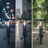 Usb-C Cycle Rear Light with Turn Signals Wireless Bike Turn Indicator Light with Wireless Controller Visible Bike Taillight High Brightness for Cyclists