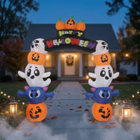 Halloween Inflatable decoration Archway Outdoor Archway Spooky Inflatable Arch for Party Entrance