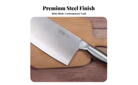Chinese Culinary Cutting Tool Meat and Vegetable Culinary Cutting Tool All-Purpose Chinese Chef for Chefs, Home Cooks, Food Processing, Meal Prep