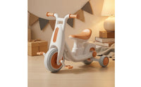 Three-Wheeled Tricycle Kids Trike Molded Body Young Child Trike Footrests