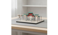 Miniature Temple Entrance 1:64 Scale Temple Model Detailed Scenic Model with Base for Collectors