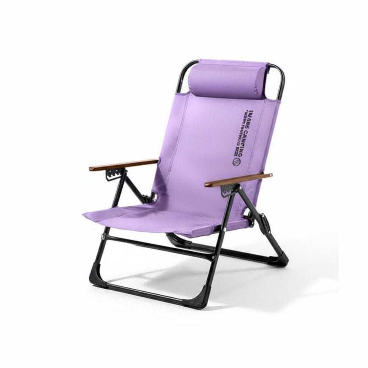 Lightweight Adjustable Reclining Lounger Folds in Seconds Camping Chair No Assembly Required Portable Seating Ergonomic Support for Campers, Beachgoers, Anglers, Beach, Travel, Picnics, Fishing