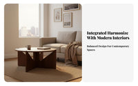 2 Pieces Round Nesting Table Set mid-century modernera Modern design Nesting Table Set Space-Saving Combo Home Furnishing for Homeowners, Adults, Bedroom, Office
