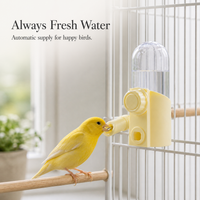 Buka Star Parrot Water Feeder Automatic Drinker for Bird Cages