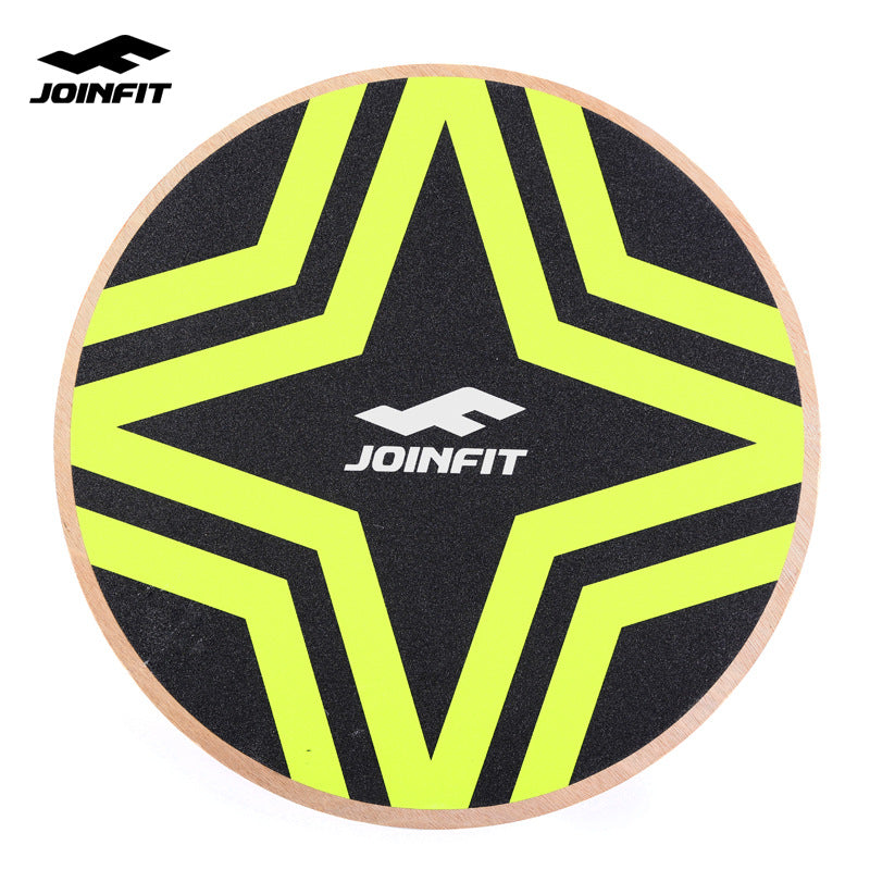Joinfit Wooden Balance Board for Rehabilitation, Yoga, and Muscle Fitness