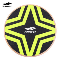 Joinfit Wooden Balance Board for Rehabilitation, Yoga, and Muscle Fitness