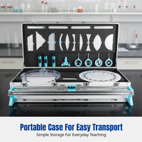 Teacher Edition Optical Experiment Box, Science Demonstration Kit, Classroom Teaching Tool for Junior High