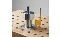 Replaceable Blade Hole Deburring Tool Stainless Steel Body Countersink Deburring Bit Hex Shank Chamfering Drill Bit 4-Sided Cutter for Metalworkers
