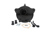 Air Filter with Mounting Accessories Aftermarket Air Cleaner with Mounting Hardware Round CNC for Motorcyclists, Garage Install
