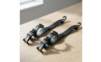 Adjustable Length Car Seat Back Hook Woven Strap Headrest Seat Hanger Clip-Style Car Hanger Hook Molded Plastic